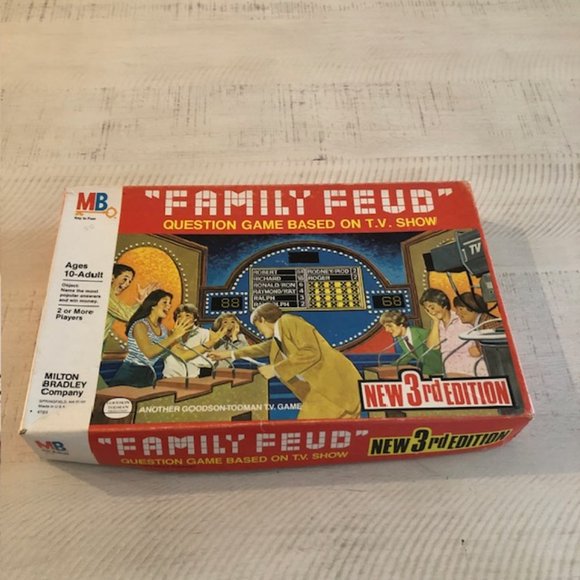 Vintage 1978 Milton Bradley "Family Feud" Question Game based on T.V. Show - Picture 4 of 8